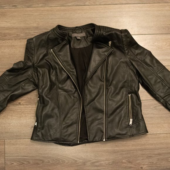 LEATHER JACKET LARGE - Picture 2 of 2